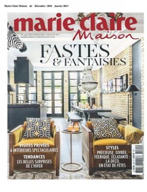 Marie-Claire Maison - Décembre 2016 - Janvier 2017 - Christian Ghion
